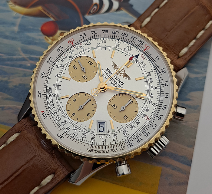 Breitling hotsell navitimer weiss